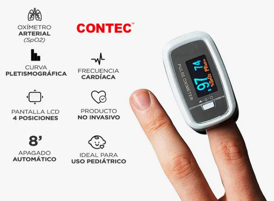 OXÍMETRO CONTEC CMS50D1